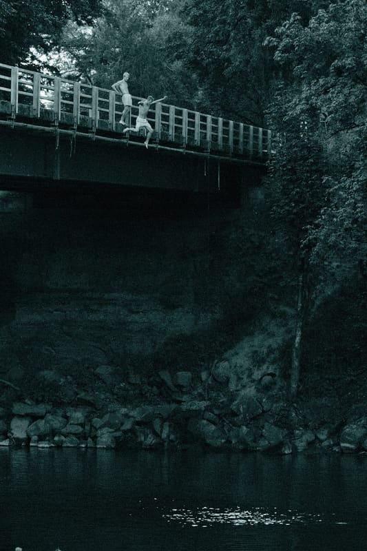 A photograph made with the Night Grain recipe